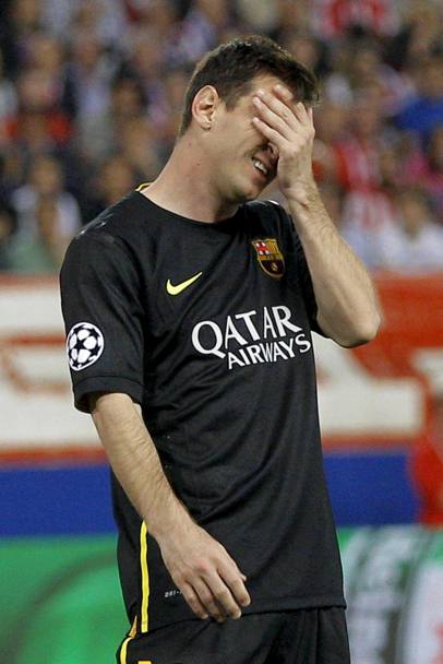 Lionel Messi, mai pericoloso. Epa